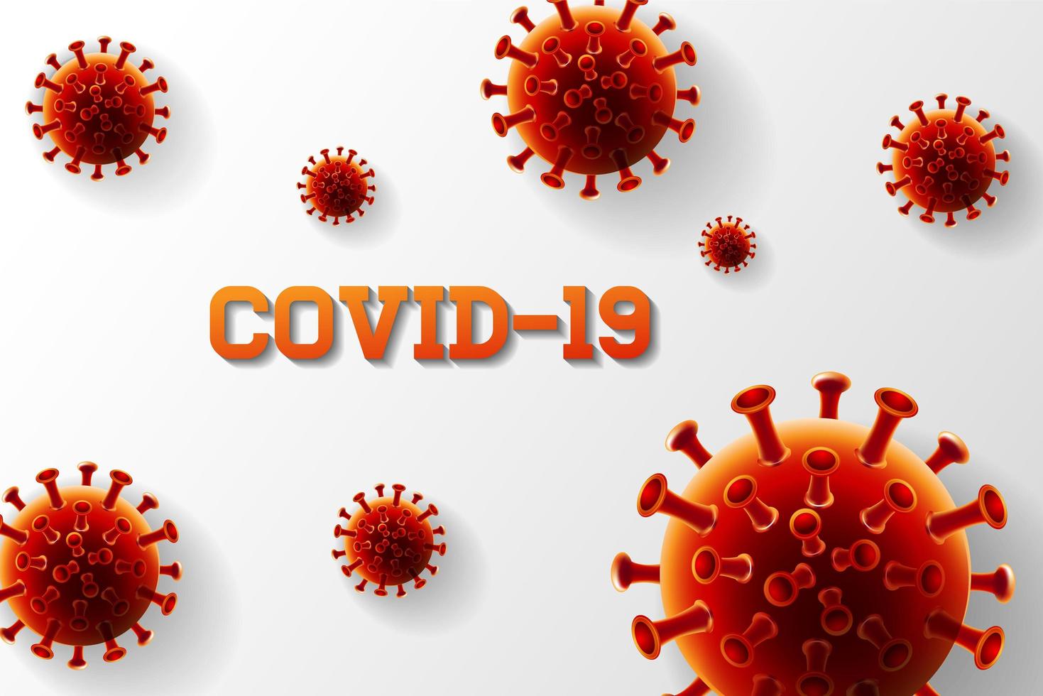 coronavirus covid 19 design vector