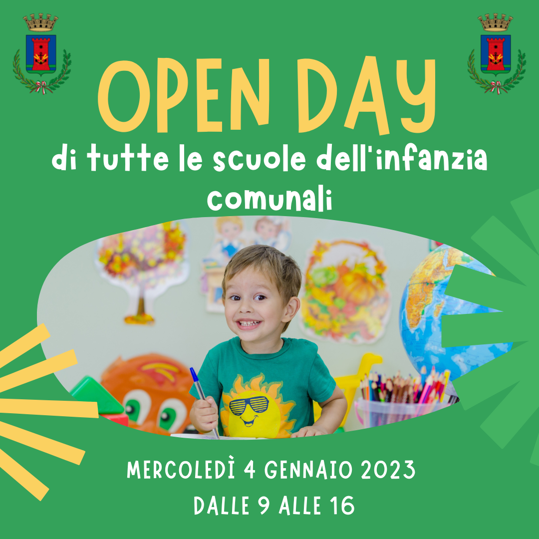 open day scuole infanzia