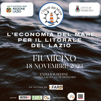 'I Tavoli del Mare': il 18 novembre il comune di Fiumicino a sostegno dell’economia blu