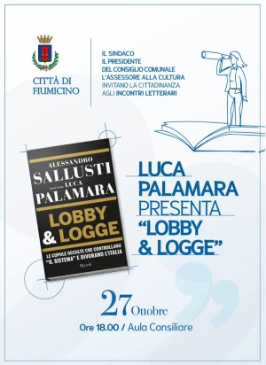 Luca Palamara presenta il libro LOBBY &amp; LOGGE a Fiumicino