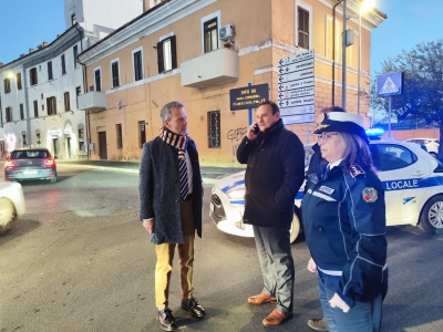 Il Sindaco Mario Baccini:"Task force di Polizia Locale per agevolare la viabilità"