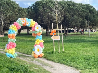 Al Parco di Villa Guglielmi tante famiglie per la festa di "Primavera e Pasqua".